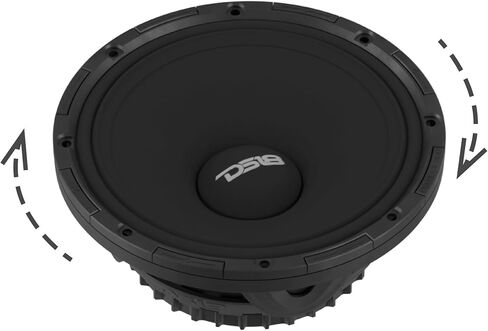 DS18 PROJECT360 مكبر صوت عالي الحساسية مقاس 6.5 بوصة مزود بمغناطيس نيوديميوم - 350 وات RMS 4 أوم - تصميم دوار للإصلاح السريع in Saudi Arabia
