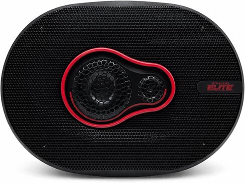 Warzone WZ-E693 6x9 Coaxial Car Speakers - 950W Max Power, 4 Ohm, Full Range Audio, PEI Dome Tweeter, Shallow Mount Design - Perfect for OEM Replacement in Saudi Arabia