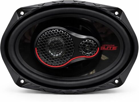 Warzone WZ-E693 6x9 Coaxial Car Speakers - 950W Max Power, 4 Ohm, Full Range Audio, PEI Dome Tweeter, Shallow Mount Design - Perfect for OEM Replacement in Saudi Arabia
