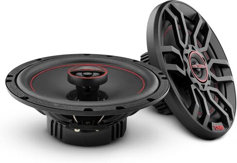 DS18 4X G6.5Xi GEN-X 6.5" 2-Way Coaxial Speakers 150 Watts Max Power 50 Watts RMS 4-Ohm with 2X Set Foam Speaker Rings Blocker Soundproof - 4 Speakers & 2 Set Sponge in Saudi Arabia