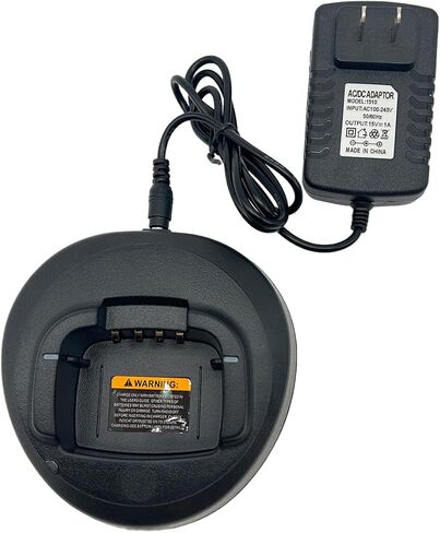 PMLN5228 PMLN5228A CP185 Charger with Power Adapter Compatible with CP185 CP100D EP350 CP140 CP145 CP160 CP476 CP477 CP1300 CP1600 CP1660 PMNN4476A PMNN4081AR PMNN4080 PMLN5398 in Saudi Arabia