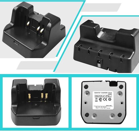 CD-41 شاحن سريع تمت ترقيته لـ Yaesu FT5DR FT1DR FT2DR FT3DR VX-8R VX-8DR VX-8GR VX-8E VX-8DE VX-8GE Ra-dio شاحن SBR-14Li FNB-101Li FNB-102Li شاحن بطارية in Saudi Arabia