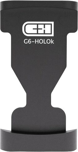 C+H Red Dot Mounting Plate for Glock Gen 6 and Holosun 407K/507K | Made in the USA - Not Compatible with Gen5 Models in Saudi Arabia