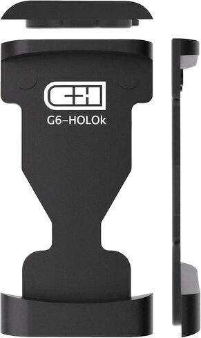 C+H Red Dot Mounting Plate for Glock Gen 6 and Holosun 407K/507K | Made in the USA - Not Compatible with Gen5 Models in Saudi Arabia