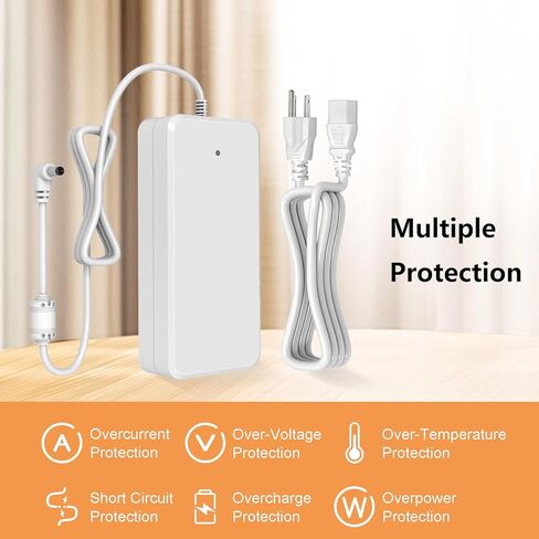 محول طاقة 54 فولت لـ Ubiquiti UniFi، متوافق مع UniFi XG 6 PoE US-XG-6POE USW-Ultra-210W 6 8 منافذ تبديل ADS-210NX-48-1 540210E ADS-210NX-48-1540210E بديل أبيض 210 واط in Kuwait