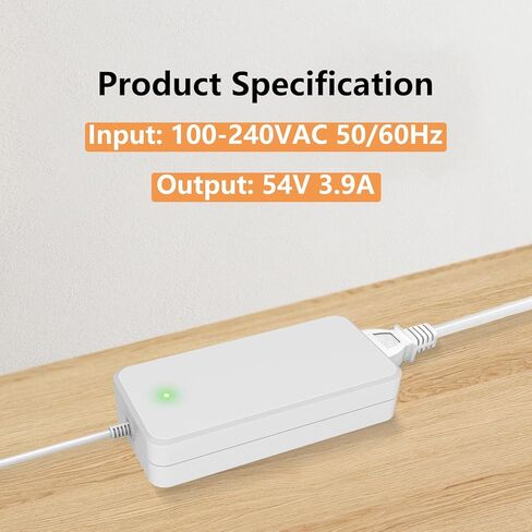 محول طاقة 54 فولت لـ Ubiquiti UniFi، متوافق مع UniFi XG 6 PoE US-XG-6POE USW-Ultra-210W 6 8 منافذ تبديل ADS-210NX-48-1 540210E ADS-210NX-48-1540210E بديل أبيض 210 واط in Kuwait