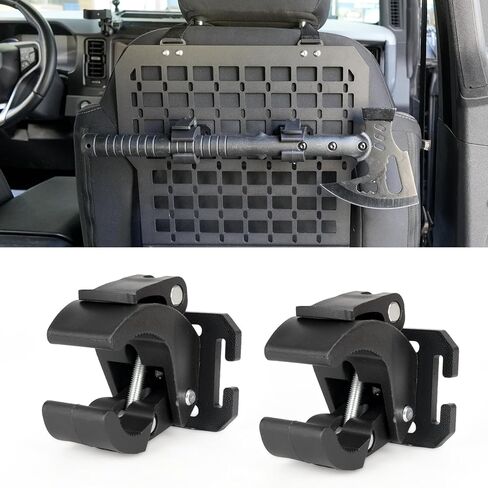 Quick Release Clamp Shovel Mount for MOLLE Panel Attachments for Tactical Backpack MOLLE Bag Molle Attachments for Shovel, Axe, and Tools, 2-Pack in Saudi Arabia