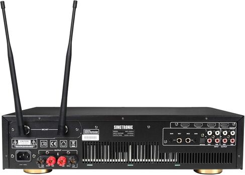 مكبر صوت رقمي احترافي من SINGTRONIC KSP-3000Pro بقدرة 3000 وات، شاشة مدمجة تعمل باللمس، تأثير صوت رقمي، مجموعتان من إدخال الصوت، صدى رقمي احترافي in Saudi Arabia