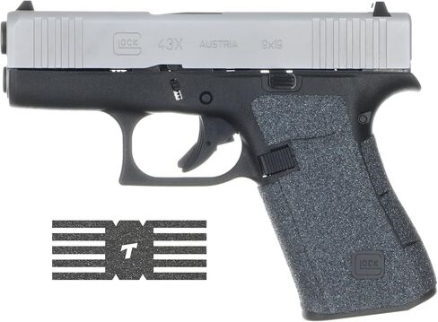 TALON GRIPS Adhesive Grip and Slide Grip Bundle Compatible with Glock 43x & 48 in Saudi Arabia