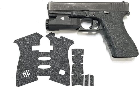 Handleitgrips Gun Grip Tape Compatible withGlock 17/22/34/35 Gen 4 - Textured Pistol Grip Tape, Easy Installation, Superior Comfort and Control, Gun Skins & Accessories, Veteran Owned, Made in USA in Saudi Arabia