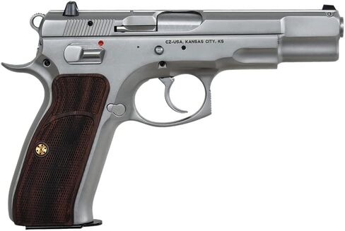 مقابض خشبية يدوية رائعة لـ CZ 75 بالحجم الكامل، SP-01، 75B BD، تتضمن براغي المقابض، نسيج قطع الماس المدقق، بني in Saudi Arabia