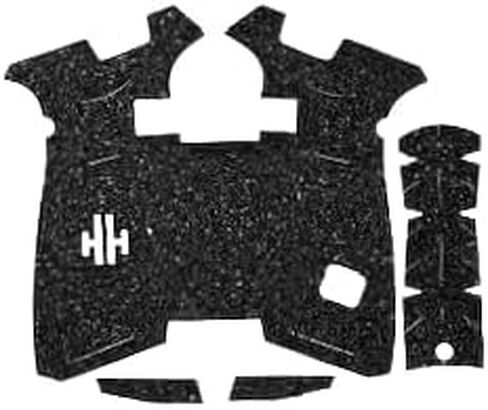 Handleitgrips Textured Rubber Gun Grip Tape Wrap Designed a for Glock 17 Gen 6, Black in Saudi Arabia