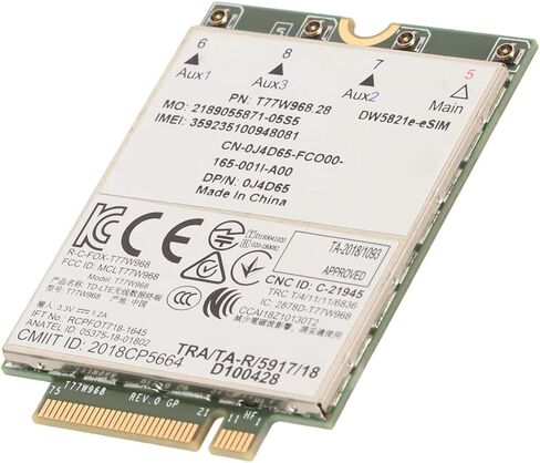 SUNGOOYUE 4G LTE Network Module, Cat16 M.2 Form Factor 1GBPS Speed for Laptop, with E eSIM Network T77W968 Chip Stable Connection in Saudi Arabia