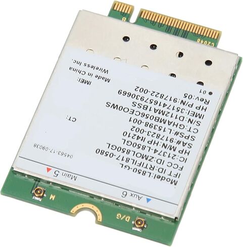 وحدة SUNGOOYUE L850 GL IT4210، محول بطاقة شبكة متعدد الموجات 4G LTE عالي السرعة مع تقنية 2x2 MIMO، لجهاز ProBook 430 440 450 G5 EliteBook 840 850 G5 Notebook PC in Saudi Arabia