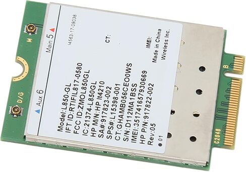 وحدة SUNGOOYUE L850 GL IT4210، محول بطاقة شبكة متعدد الموجات 4G LTE عالي السرعة مع تقنية 2x2 MIMO، لجهاز ProBook 430 440 450 G5 EliteBook 840 850 G5 Notebook PC in Saudi Arabia