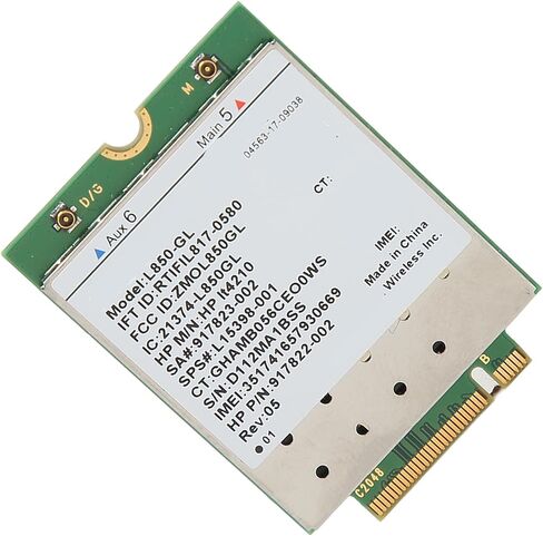 وحدة SUNGOOYUE L850 GL IT4210، محول بطاقة شبكة متعدد الموجات 4G LTE عالي السرعة مع تقنية 2x2 MIMO، لجهاز ProBook 430 440 450 G5 EliteBook 840 850 G5 Notebook PC in Saudi Arabia
