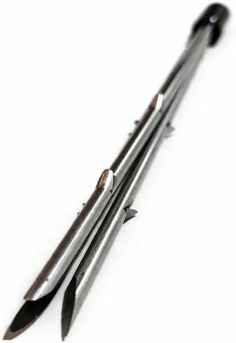 ELLUKAR 3 Prong Paralyzer Tip لعمود الرمح الفولاذ المقاوم للصدأ رأس M8 أنثى خيط صيد الأسماك بالرمح ملحق لنظام ORCA لصيد الشعاب المرجانية الصغيرة والأسماك السريعة المتينة القابلة للاستبدال in Kuwait