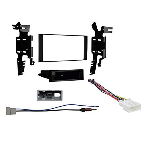 Harmony Audio Compatible with Nissan Titan 2013 2014 2015 Single DIN Stereo Harness Radio Dash Kit Excluding S in Saudi Arabia