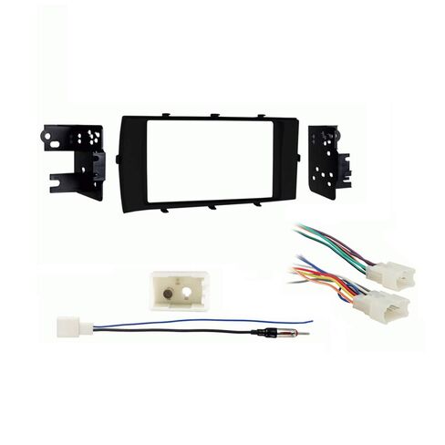 Harmony Audio Compatible with Toyota Prius C 2012 2013 2014 2015 2016 2017 Double DIN Stereo Harness Radio Install Dash Kit in Saudi Arabia