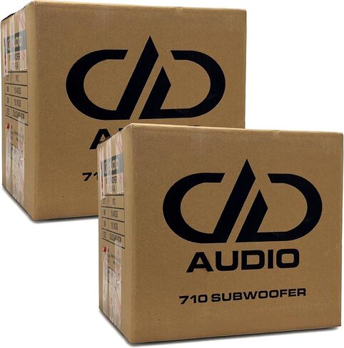 DD Audio 710F-D4 10" Dual 4-Ohm 4500W Subwoofers Pair in Saudi Arabia