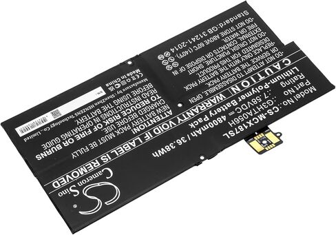 4800mAh Micro Soft G3HTA056H Battery for Surface Pro X 1876 in Saudi Arabia