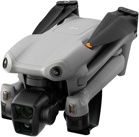 DJI Air 3 (DJI RC-N2)، طائرة بدون طيار مزودة بكاميرات أساسية مزدوجة متوسطة البعد وواسعة الزاوية، أقصى زمن طيران يصل إلى 46 دقيقة، استشعار العوائق متعدد الاتجاهات، صور بدقة 48 ميجابكسل، HDR بدقة 4K/60 إطارًا في الثانية (متجدد) in Kuwait