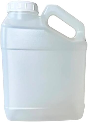 Plastic Jug with Cap and Handle, 1 Gallon, HDPE F-Style Container for Water, Food, Liquids, Storage (3) in Saudi Arabia