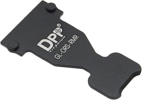 لوحة محول بصري من التيتانيوم DPP لجهاز Glock Gen 6 ORS، بصمة RMR، متوافقة مع Holosun 407C 507C 508T Osight C/XR وTrijicon RMR SRO —GL-ORS-RMR in Kuwait