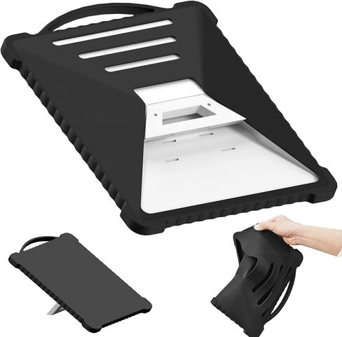 Starlink Mini Protective Silicone Cover, Protective Case for Starlink Mini Waterproof Dustproof Shockproof Anti-Scratch Star Link Mini Sleeve with Handle for Travel RV Camping Outdoor Gray in Saudi Arabia