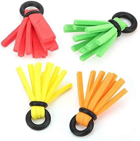 SUNGOOYUE Fly Fishing Foam Indicators Kit, 4 Pack High Buoyancy Floating Strike Indicators with for Easy Setup Lightweight Fly Fishing Accessories for Trout Salmon‌ (4 Co in Saudi Arabia