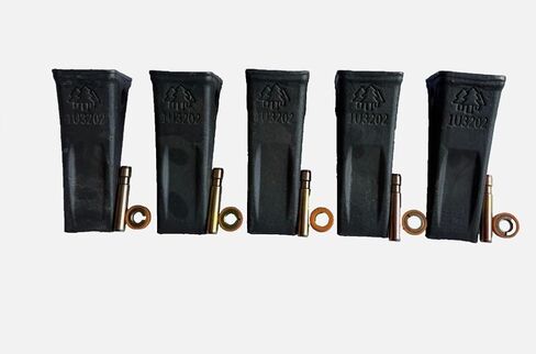 1U3202WTL 2PC,1U3202TL 3PC Teeth 8E6208 8E6209 PINS FITS for Caterpillar CAT Bucket Adapter 1U3202 J200 (Teeth Set 1U3202WTL 1U3202TL 5PC) in Saudi Arabia