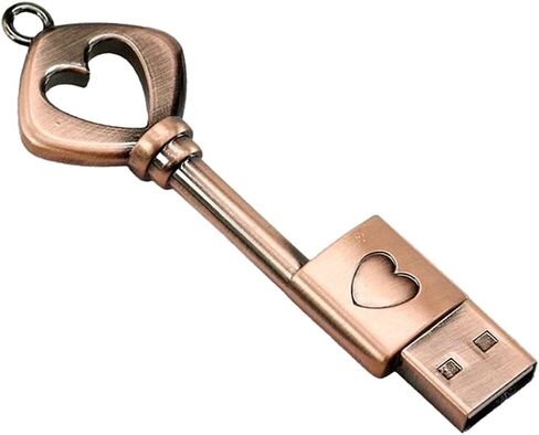 محرك فلاش USB 32 جيجابايت USB 3.0 لحفلات الزفاف مع صندوق هدايا خشبي، سرعة عالية تصل إلى 100 ميجابايت/ثانية، سلسلة مفاتيح exFat Thumb Drive Jump Drive هدية للذكرى السنوية/عيد الميلاد/المصور/الزفاف in Kuwait