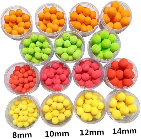 PVA Smell Fishing Lure Beads Strawberry Flavor Floating Carp Baits Artificial Fishing Bait for Carp in Saudi Arabia