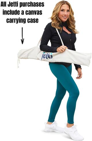 Perfectly Weighted Walking Poles for Full-Body Workouts, Enhanced Stability, and Improved Posture | Includes 2 Walking Poles & Carrying Case | 2.2 lbs in Saudi Arabia