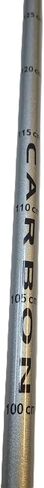 LEKI Nordic Walking Walker Unlimited Fully Adjustable Walking Pole 100-130cm Red in Saudi Arabia