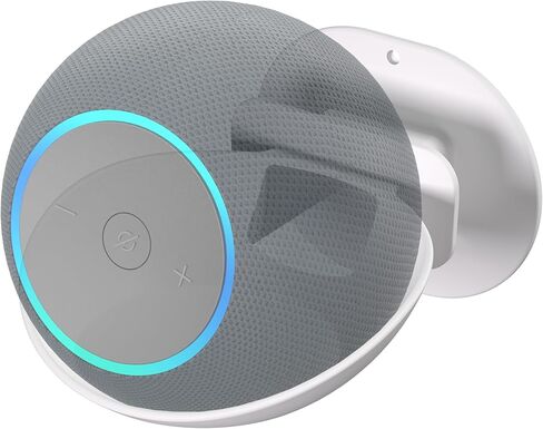 مكبر صوت محمول مثبت على الحائط متوافق مع Echo Spot/Echo DotMax/Echo Dot/Echo Pop/Apple HomePod Mini/Google Nest Mini/Gen2 ومكبرات صوت أخرى (أسود) in Kuwait