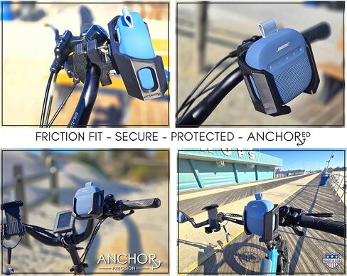 Bike Mount for Bose SoundLink Micro Bluetooth Speaker 2nd Gen – Friction Fit - Includes Handlebar Clamp (3/4in to 2in) – for Bikes, Golf Carts & Boats in Saudi Arabia