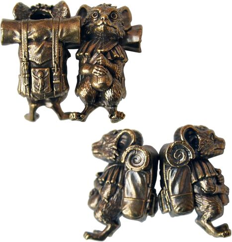 Knife Lanyard EDC Charm Beard Bead Treasure Hunt Mouse for 550 Paracord DIY Accessories in Saudi Arabia