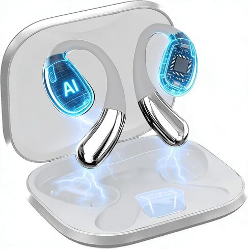 2026 AI Translator Headphones Bluetooth 6.0 Real-Time 165 Languages ​​Inglés Español & más Audiofonos Traductores مع 13 بطارية 80H غير متصلة بالإنترنت IPX5 سماعات أذن مقاومة للماء للسفر وتعلم الأعمال iOS وAndroid in Kuwait