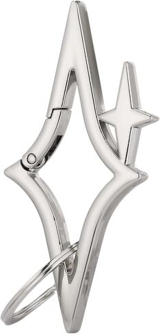 Stars Carabiner Clips Cute Cool Y2K Belt Loop Keychains Key Ring for Handbag Backpack Key Buckle in Saudi Arabia