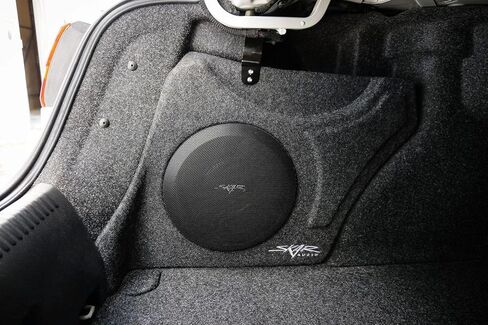 حاوية مضخم صوت Skar Audio فردية مقاس 10 بوصات متوافقة مع سيارات فولكس فاجن جيتا 2011-2018 in Kuwait