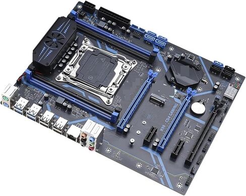 X99 LGA 2011-3 Motherboard with TPM 2.0, Support Xeon E5 V3/V4 & DDR4 ECC/Non-ECC Memory, Dual M.2 NVMe, PCIe 3.0 in Saudi Arabia