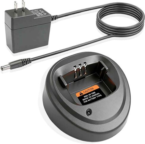 WPLN4137 شاحن سطح المكتب السريع متوافق مع CP200 CP200D PR400 DEP450 DP1400 اتجاهين راديو بطارية شحن سريع لجهاز PMNN4598 PMNN4600 NNTN4497 NNTN4851، قابس الولايات المتحدة in Kuwait