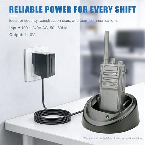 WPLN4137 شاحن سطح المكتب السريع متوافق مع CP200 CP200D PR400 DEP450 DP1400 اتجاهين راديو بطارية شحن سريع لجهاز PMNN4598 PMNN4600 NNTN4497 NNTN4851، قابس الولايات المتحدة in Kuwait