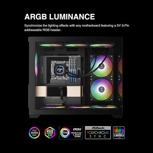 GAMDIAS Aura GL240 Digital AIO PC CPU مبرد سائل in Saudi Arabia