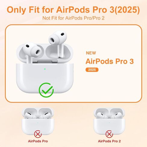 5 Pairs Replacement Ear Tips for AirPods Pro 3 Silicon Ear Buds Tips with Cleaner Pen & Portable Storage Box White（XXS/XS/S/M/L Tips+ Cleaner Pen in Saudi Arabia