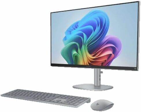 HP OmniStudio X, 27" 4K UHD (3840 x 2160), All-in-One Desktop, Intel Core Ultra 7 256V, 16GB LPDDR5x RAM, 1TB SSD Meteor Silver, 27-cs1014 (Renewed) in Saudi Arabia