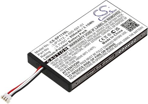 850mAh Li-ion Replacement Battery for Sony PSP GO, PSP-N100, PSP-NA1006, LIP1412, 4-000-597-01 in Saudi Arabia