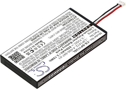 850mAh Li-ion Replacement Battery for Sony PSP GO, PSP-N100, PSP-NA1006, LIP1412, 4-000-597-01 in Saudi Arabia