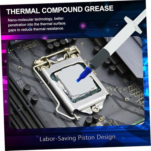 DOITOOL Thermal Paste Kit with 8w Thermal Conductive Silicone Grease CPU Heatsink Compound with Finger Sleeves and Spatula High Performance for PC Cooling in Saudi Arabia